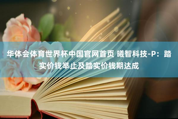 华体会体育世界杯中国官网首页 曦智科技-P：踏实价钱举止及踏实价钱期达成
