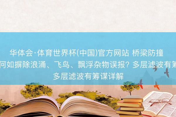 华体会·体育世界杯(中国)官方网站 桥梁防撞 AI 算法何如摒除浪涌、飞鸟、飘浮杂物误报? 多层滤波有筹谋详解